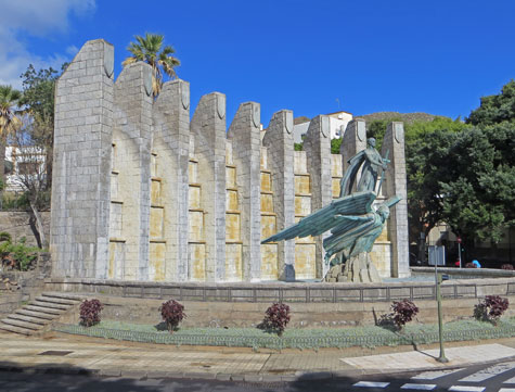 Monument to the Fallen Angel, Santa Cruz de Tenerife